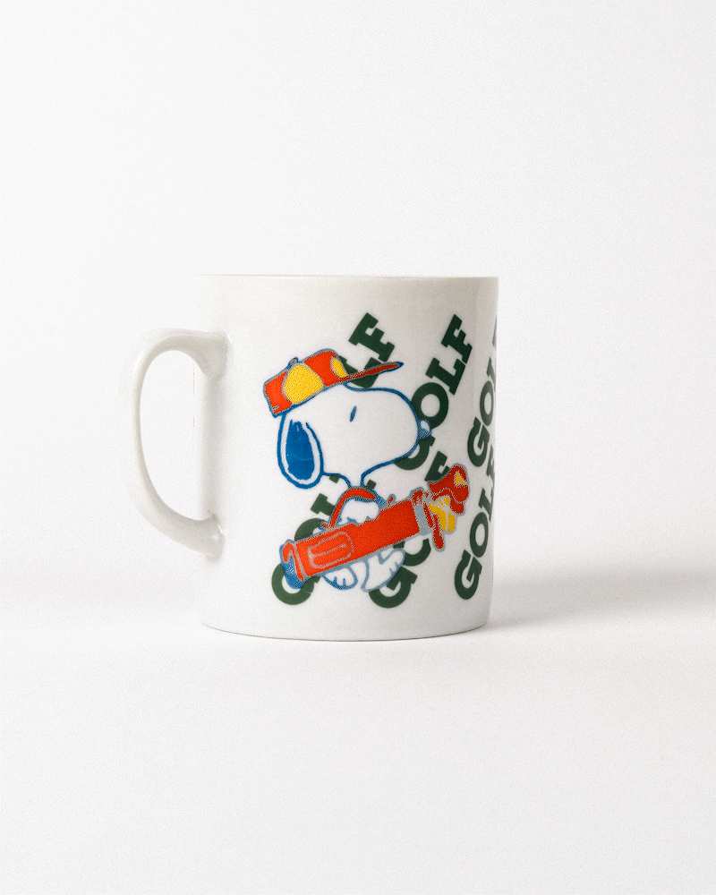 Peanuts Golf Pre-Owned Syndicated Mug