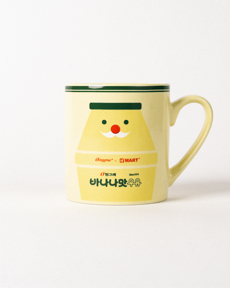 Binggrae Mustachio Pre-Owned Coffee Mug